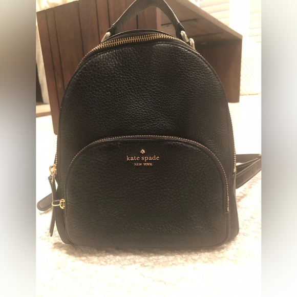 Kate Spade New York Jackson Medium Leather Backpack, Black 2019, Size Medium. - Picture 7 of 14